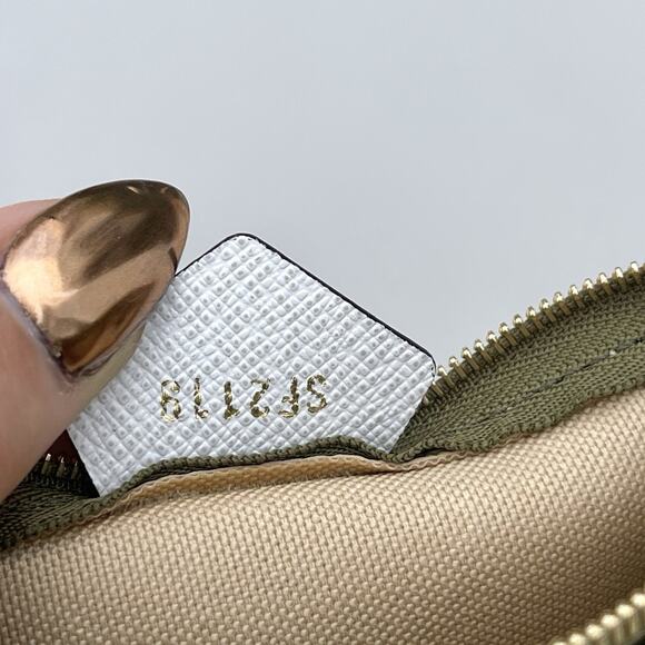 LOUIS VUITTON Monogram Giant Mini Pochette Pouch Ivory Green Limited Edition - Picture 16 of 16